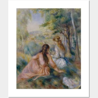 In the Meadow by Auguste Renoir Posters and Art